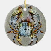 Krebsort Keramik Ornament (Hinten)
