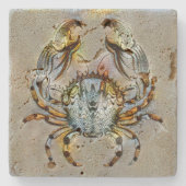 Krebsort Steinuntersetzer (Vorderseite)