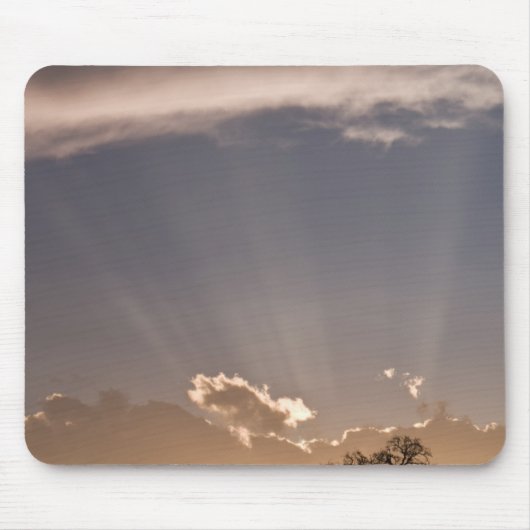 Krebsrochen strahlen am Himmel über Mousepad (Vorne)