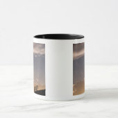 Krebsrochen strahlen am Himmel über Tasse (Zentrum)