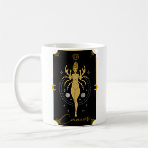 Krebssaucy signiert astrologische Tasse