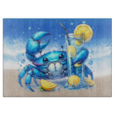 Krebsschneider Schneidebrett (Vorderseite)