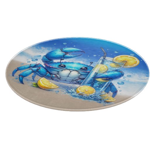 Krebsschneider Schneidebrett (Ecke)