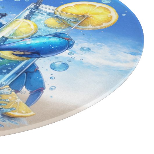 Krebsschneider Schneidebrett (Ecke)