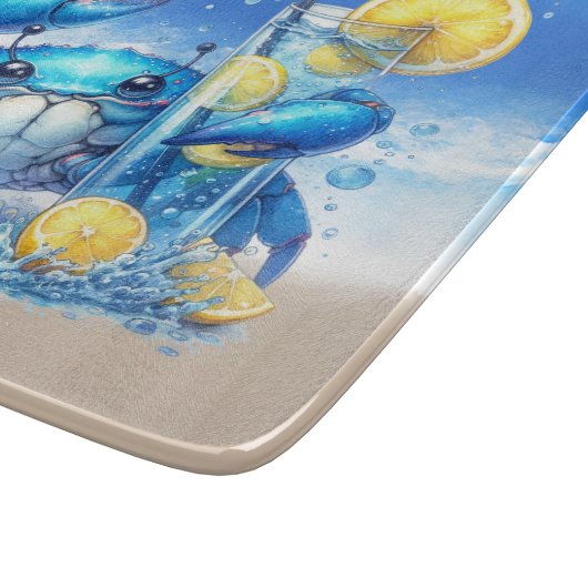 Krebsschneider Schneidebrett (Ecke)