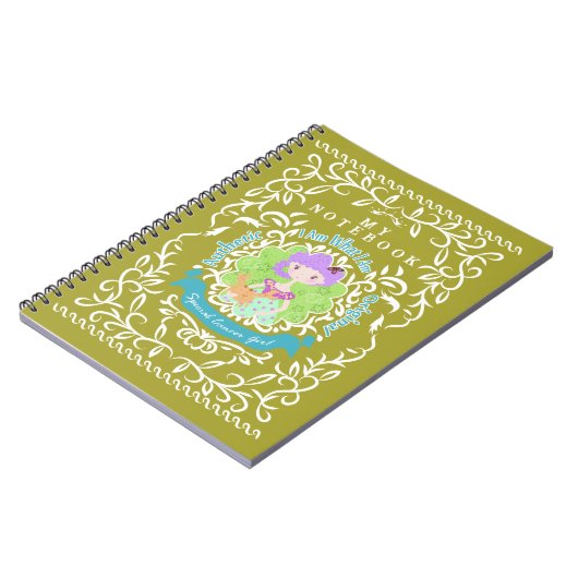 Krebssignierung. Notizbuch Notizblock (Linke Seite)