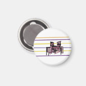 Krebssommerfreude Magnet (Vorderseite/Rückseite)