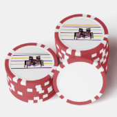 Krebssommerfreude Pokerchips (Stapel)