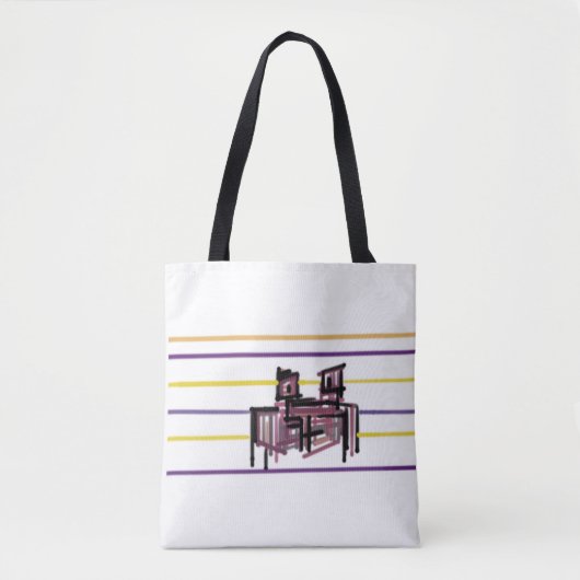 Krebssommerfreude Tasche (Vorderseite)