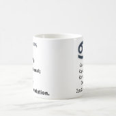 Krebsspass und Inspirierend Design für tägliche Nu Kaffeetasse (Mittel)