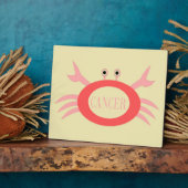 Krebsstern-Schildkröte Fotoplatte (Seite)