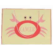 Krebsstern-Schildkröte-Geschenktasche Große Geschenktüte (Rückseite)