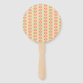 Krebsstern-Schildkröte-Handfan Fächer (Rückseite)