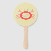 Krebsstern-Schildkröte-Handfan Fächer (Vorderseite)