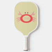 Krebsstern-Schildkröte Pickleball Schläger (Rückseite)