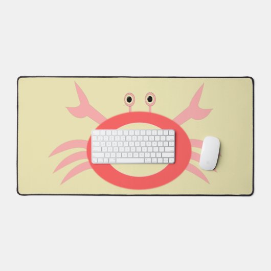 Krebsstern-Schildkröte Schreibtischunterlage (Tastatur & Maus)