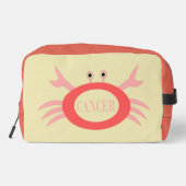 Krebsstern-Schildkröte Waschbeutel (Rückseite)