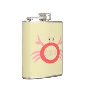 Krebsstern-Schildkrötenflasche Flachmann (Rechts)