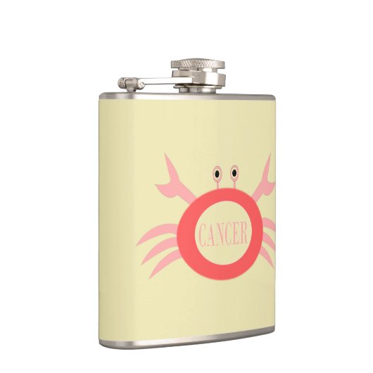 Krebsstern-Schildkrötenflasche Flachmann (Rechts)