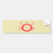 Krebssternenschildkröte-Autoaufkleber Autoaufkleber (Vorne)