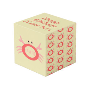 Krebssternensignatur Krebs Custom Foto Cube Würfel