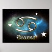 Krebssymbol Poster (Vorne)