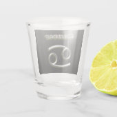 Krebssymbol     schnapsglas (Rückseite)