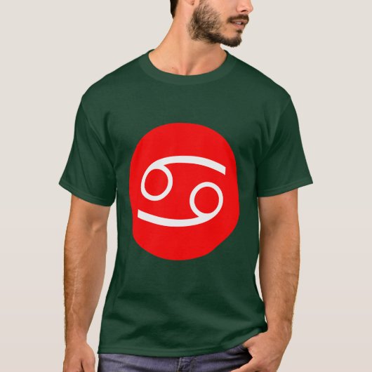 Krebssymbol T-Shirt (Vorderseite)
