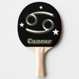 Krebssymbol Tischtennis Schläger