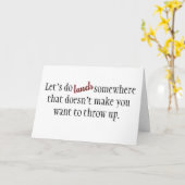 Krebstherapie * Veränderung des Essgeschmacks * Karte (Gelbe Blume)