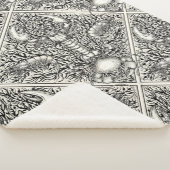 Krebstiere in schwarz und naturweiß sherpadecke (3/4)