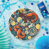 Krebstiere Papierplatte für Party Pappteller (Party)