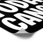 Krebsüberleben im Party Kinder Kids Kampf gegen Kr Poster (Ecke)