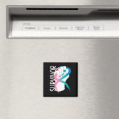 Krebsüberleben Schilddrüsenkrebs Monat Magnet (In Situ (Geschirrspüler))