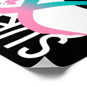 Krebsüberleben Schilddrüsenkrebs Monat Poster (Ecke)