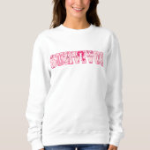 Krebsüberlebender, Brustkrebs-Support-Pullover Sweatshirt (Vorderseite)