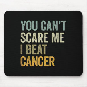 Krebsüberlebung Funny Retro Sie können mir nicht s Mousepad