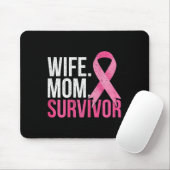 Krebsüberlebung Mama Ehefrau Geschenk Brustkrebs A Mousepad (Mit Mouse)