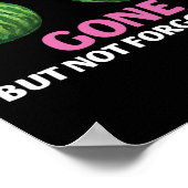 Krebsüberlebung Mastektomie verschwunden, aber nic Poster (Ecke)