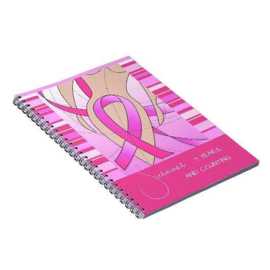 Krebsüberlebung Notizblock (Rechte Seite)