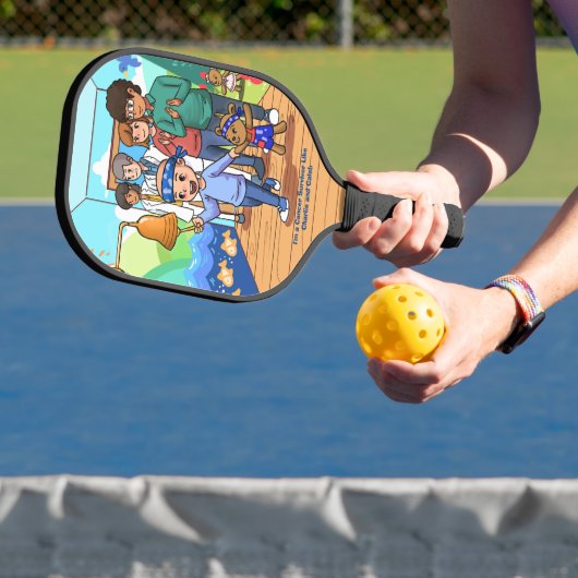 Krebsüberlebung Standard Black Pickleball Paddel Pickleball Schläger (InSitu)
