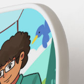 Krebsüberlebung Standard Black Pickleball Paddel Pickleball Schläger (Linke Seite)