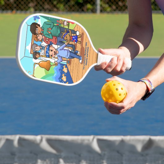 Krebsüberlebung Standard Black Pickleball Paddel Schläger (InSitu)