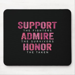 Krebsunterstützung Bewunderung Ehrenkrebsvoraussch Mousepad