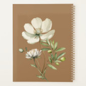 Krebsunterstützung braun mit Wildblumen Planer (Rückseite)