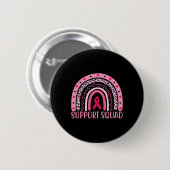 Krebsunterstützung Kämpfer Brustkrebs Button (Vorne & Hinten)