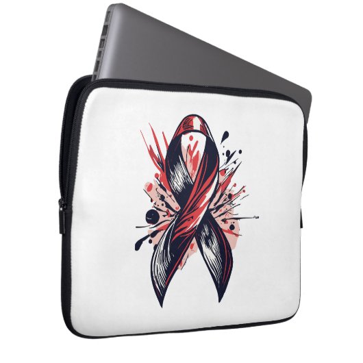 Krebsunterstützung Laptopschutzhülle (Vorne Rechts)