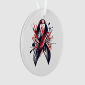 Krebsunterstützung Ornament (Vorderseite)