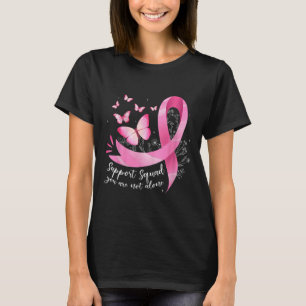 Krebsunterstützung Squad Awareness Pink Ribbon But T-Shirt