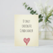 Krebsunterstützung und -förderung postkarte (Stehend Vorderseite)